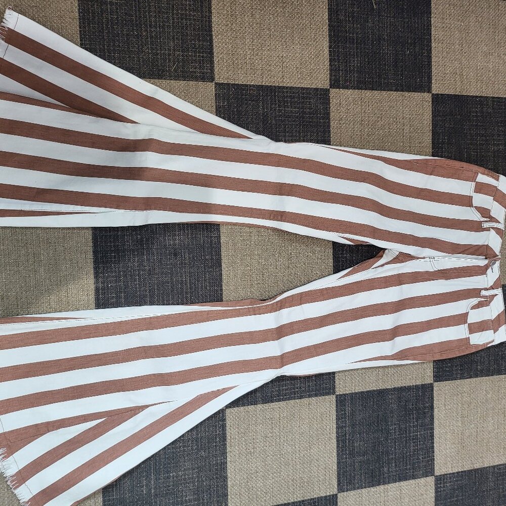 NWT Bestto Striped Jeans